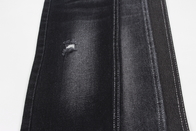 উচ্চ ইলাস্টিক 11.5Oz ডেনিম ফ্যাব্রিক কালো রঙের সাথে সাদা ব্যাকসাইড রোল পুরুষ জিন্সের জন্য