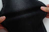 সস্তা দাম 10.5oz পলিয়েস্টার স্প্যান্ডেক্স কালো জিন্স জিন্স জন্য জিন্স কাপড় সঙ্গে স্থিতিস্থাপকতা সঙ্গে