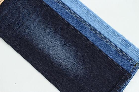 12.5oz স্টীল জিন্স ফ্যাব্রিক ওয়ার্প স্লাব জন্য ব্র্যান্ড জিন্স 100% সুপার গাঢ় নীল সুপার কাটন