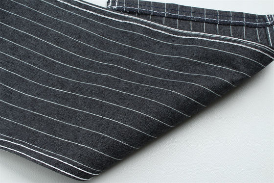 ৬.৫ আউন্স ১০০% কটন স্ট্রাইপ ডেনিম জিন্স ফ্যাব্রিক শার্টের জন্য