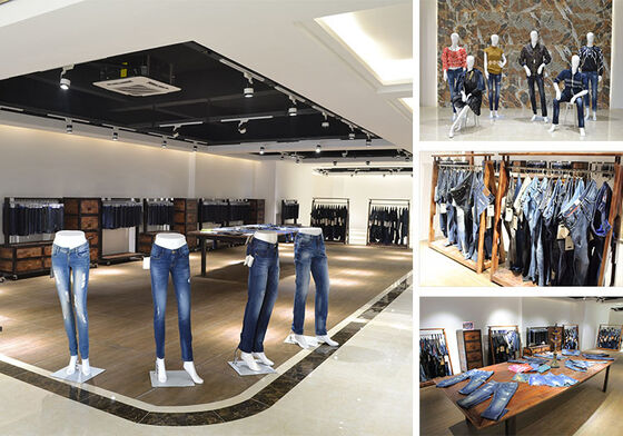 হট বিক্রয় খাকি 100% খাঁটি ভারী 13.5 আউন্স কটন জিনম