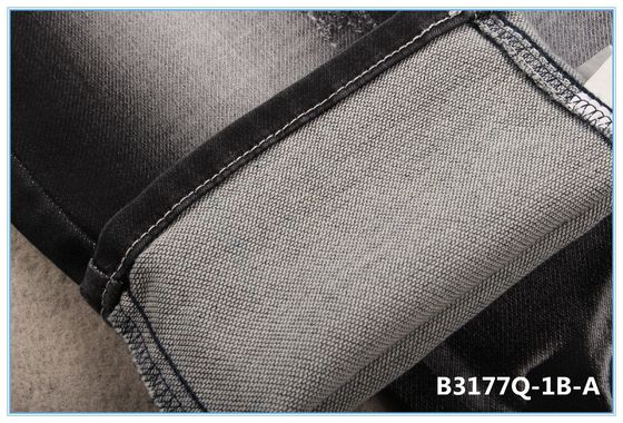 9.5 ওস সালফার ব্ল্যাক কাঁচা ডেনিম ফ্যাব্রিক