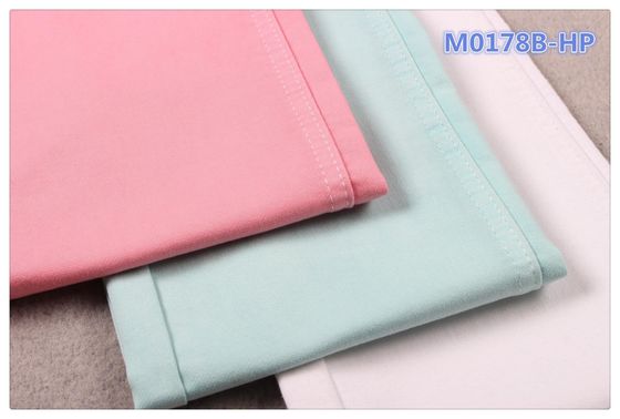 ভালো দাম গোলাপী ডিজাইজিং ব্লিচ ফিনিশিং ডাবল লেয়ার জিন্স আরএফডি পিএফডি ডেনিম ফ্যাব্রিক অনলাইন