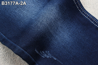মার্সারাইজিং 9.5 Oz স্ট্রেচ ডেনিম ফ্যাব্রিক জাল বোনা গাঢ় নীল