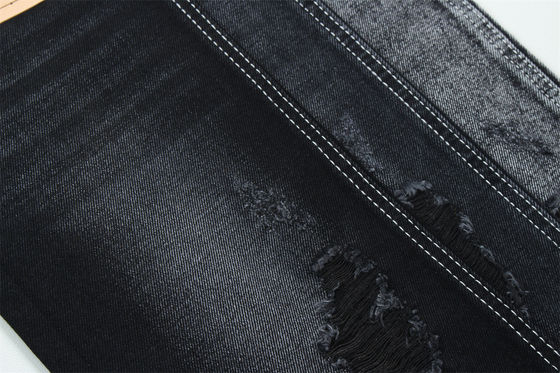 11.5oz Dark Black & Black Backside Denim Fabric Rigid Jeans Fabric For Brand Style Jeans Boy Friend Style