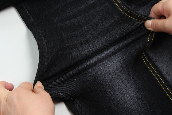 ভালো দাম 11 ওজ ওয়ার্প স্লাব কালো জিন্স উচ্চ প্রসারিত ইন্ডিয়া মার্কেট স্টাইল গরম বিক্রয় অনলাইন