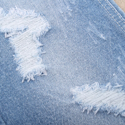 ভালো দাম জিন্স এবং পোশাকের জন্য ১০০% কাঠের স্ট্রাইড ডেনিম টুইল ফ্যাব্রিক অনলাইন