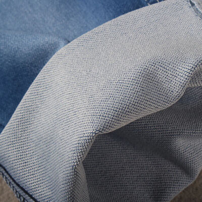 ভালো দাম ডাবল স্তর অনুকরণ বুনন বিশেষ বোনা জিন্স প্রস্তুতকারকদের জন্য উচ্চ মানের জিন্স কাপড় অনলাইন
