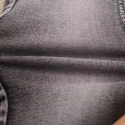 ভালো দাম স্যাটিন সুপার স্ট্রেচ ডেনিম জিনস পোশাকের জন্য পরিবেশ বান্ধব পলিস্টার ফ্যাব্রিক ব্যাগ জুতা হোম টেক্সটাইল লেপা রঙিন সাধারণ জিআরএস অনলাইন