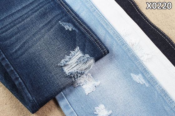 ভালো দাম 7 X 7 OE সুতা ভারী তুলা পলিয়েস্টার ডেনিম কাপড় কোন প্রসারিত 13.6oz অনলাইন