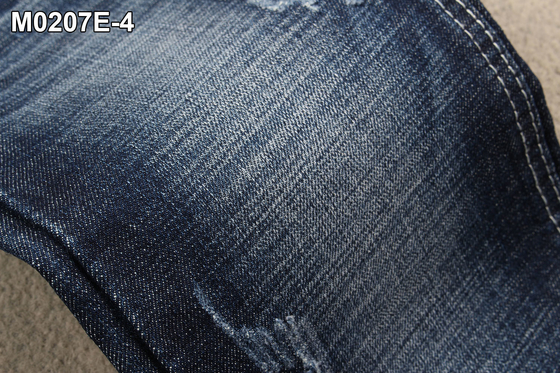 ক্রসশ্যাচ ডার্ক ব্লু সহ 12.7Oz ডেনিম ফ্যাব্রিক স্যানফোরাইজিং