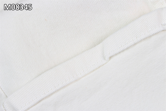 9.7OZ রঙ করার জন্য প্রস্তুত হোয়াইট জিন্স ফ্যাব্রিক RFD জিন্স ফ্যাব্রিক Fro পোশাক রঙ
